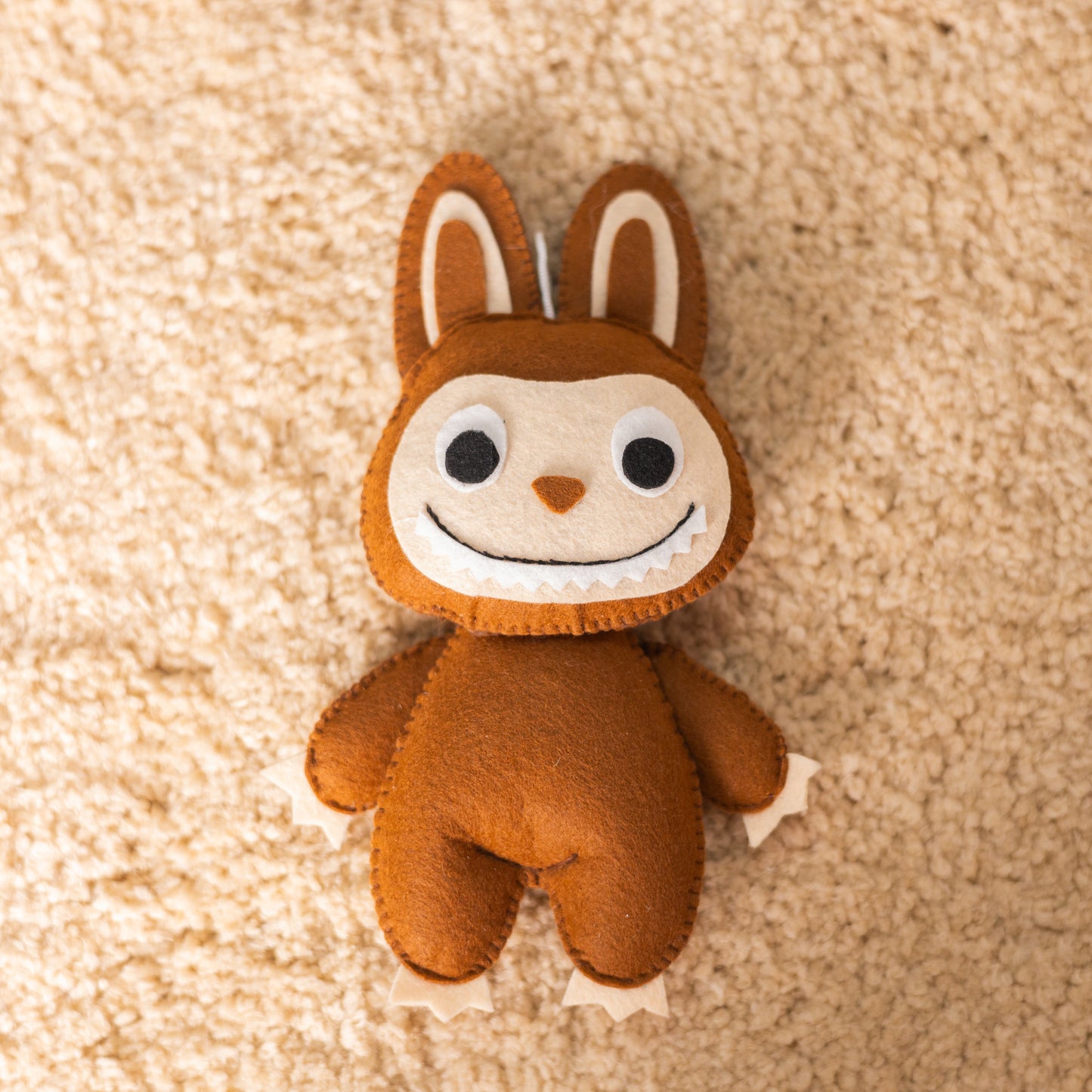 Junior Labubu Bunny Felt Plush Doll
