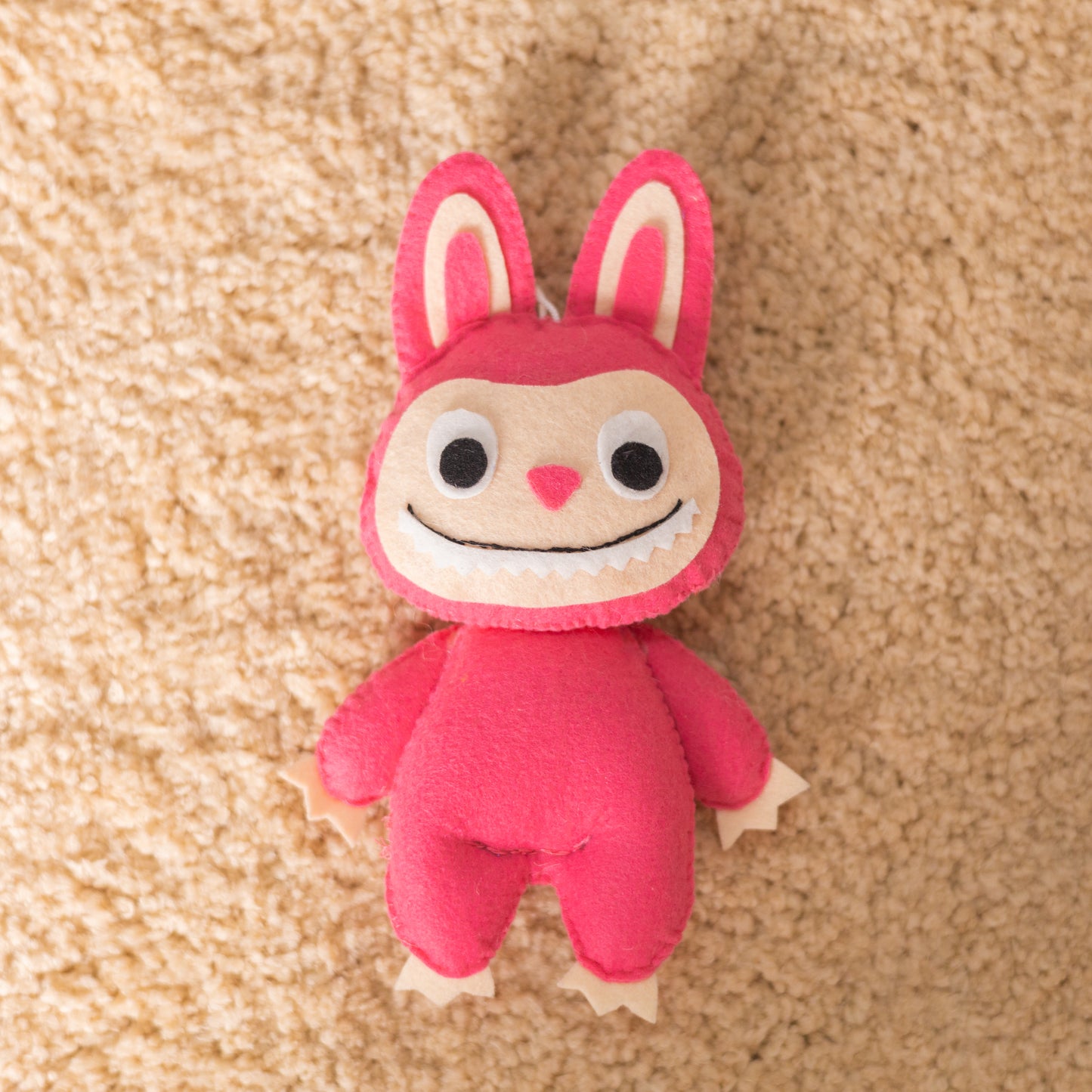 Junior Labubu Bunny Felt Plush Doll