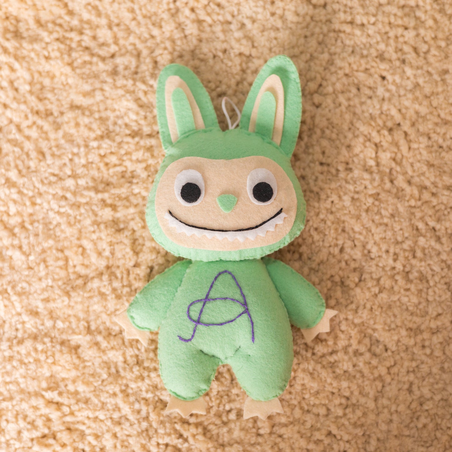 Junior Labubu Bunny Felt Plush Doll