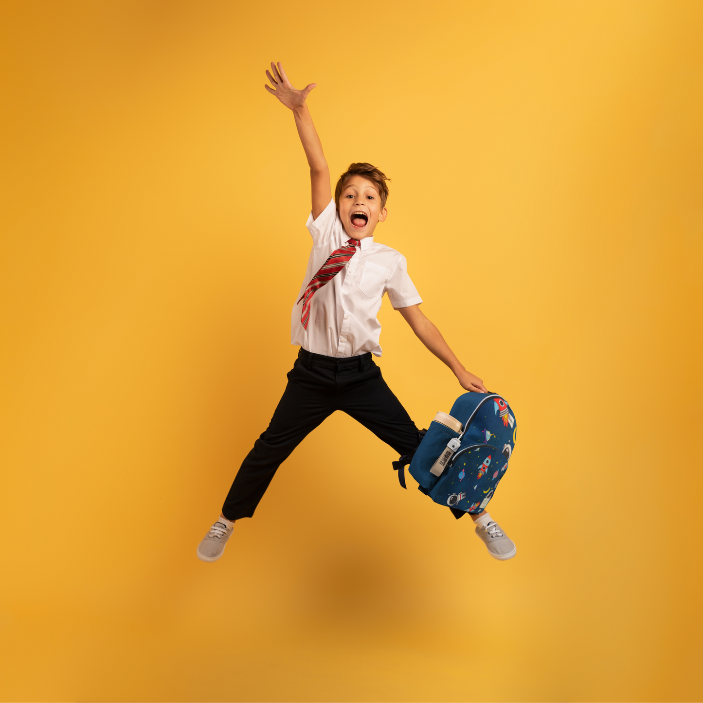 Junior Way to School Personalised Backpack