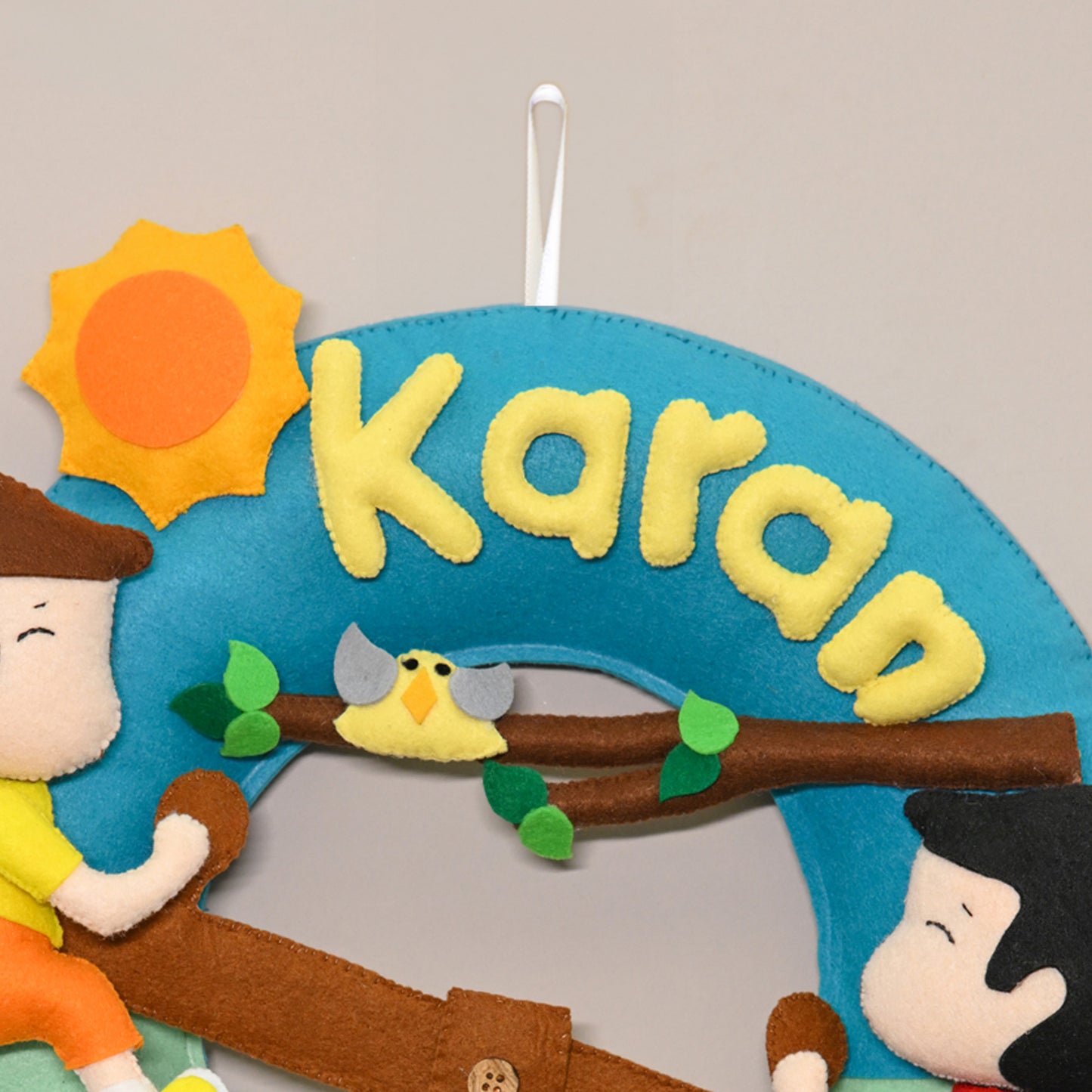 Junior Handmade Siblings Wall Decor