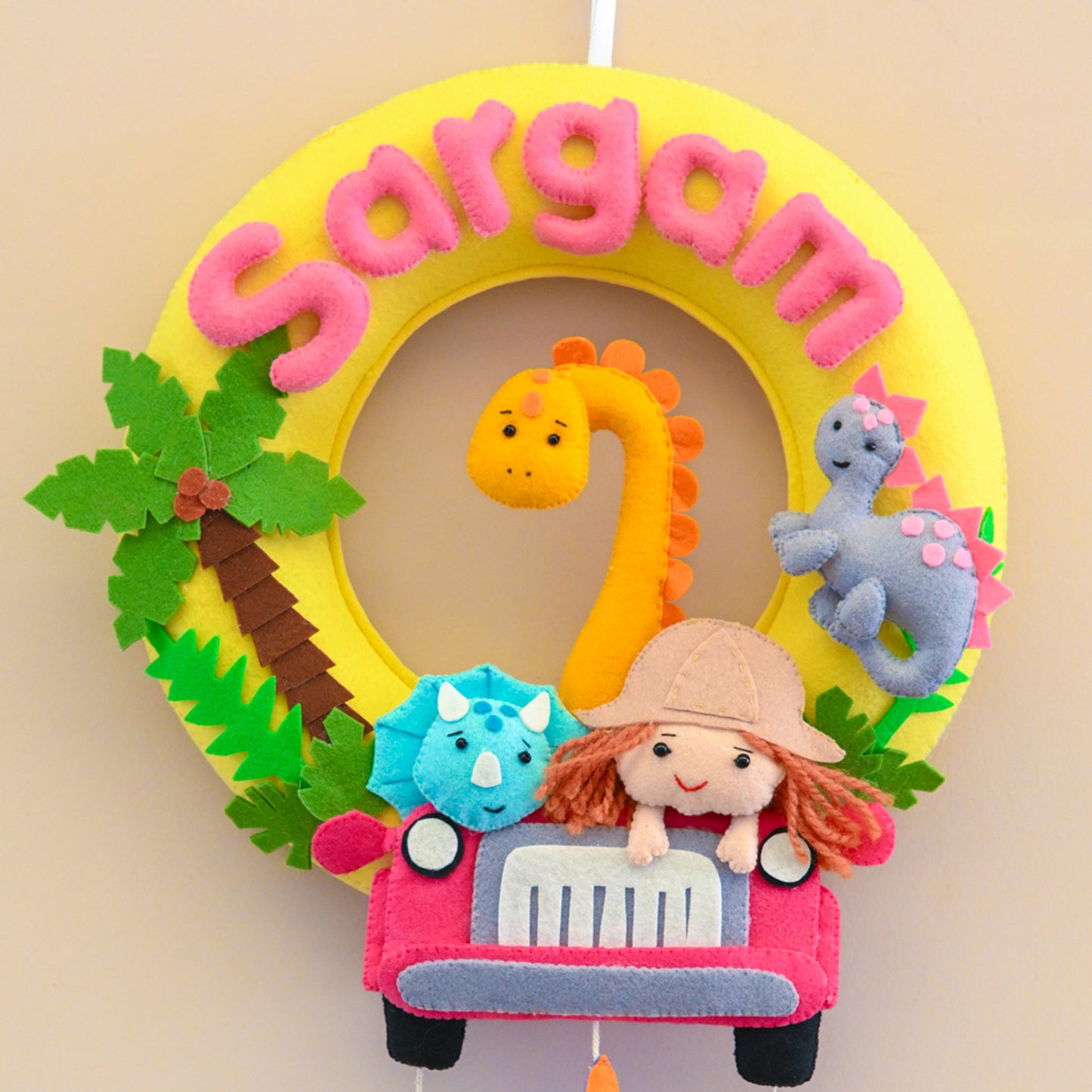 Junior Dino World Safari Name Ring