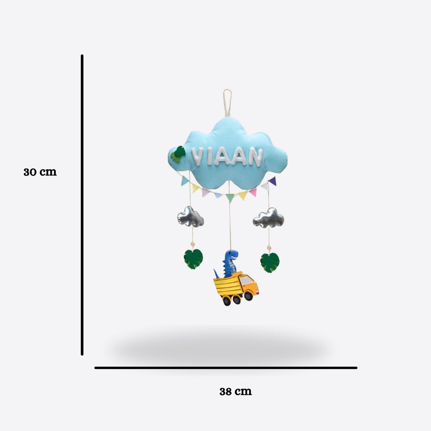 Junior Dinoland Delights Personalised Cloud Hanging