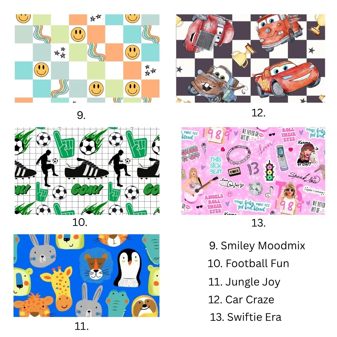 Junior All in One Personalized Zipper Diaper Caddy