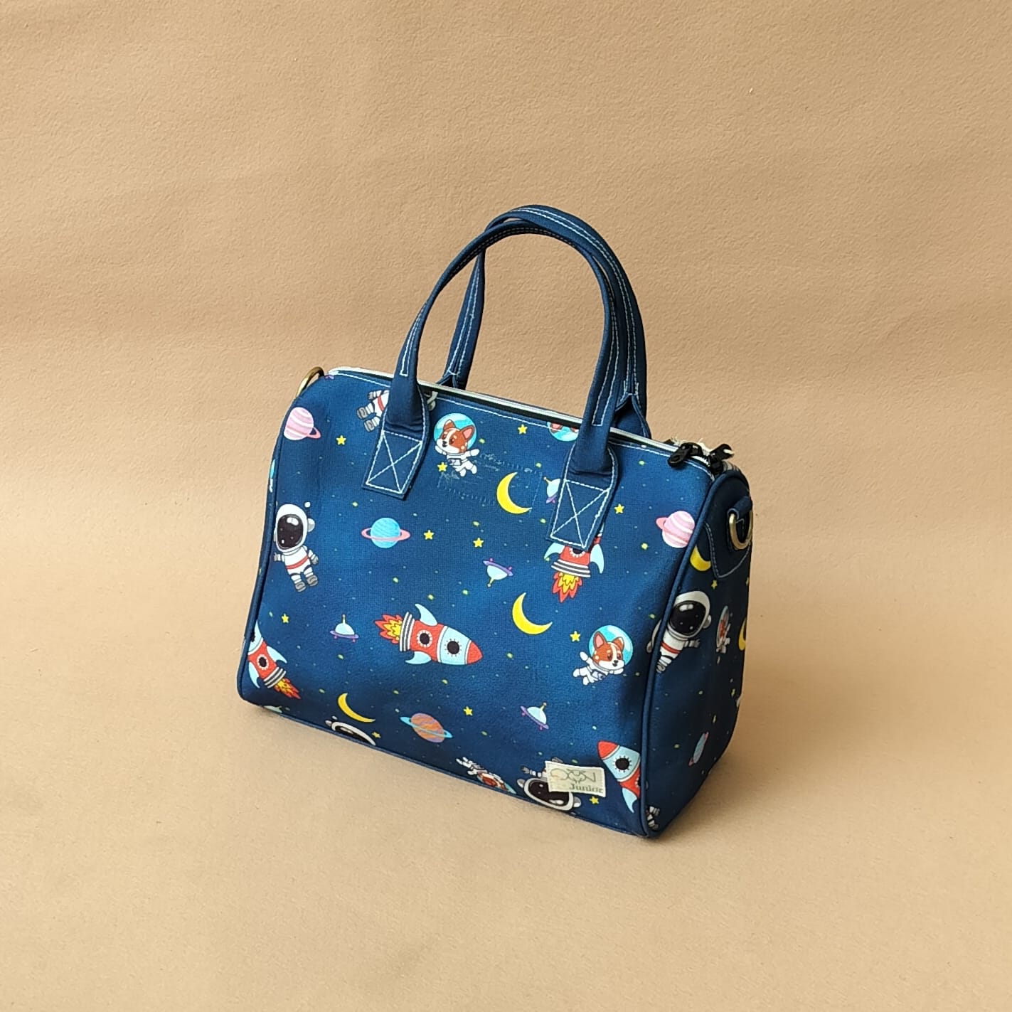 Junior Traveler Personalized Mini Duffle Bag