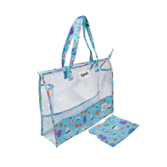 Junior Versatile Swim/Art Time Personalized Carry Tote