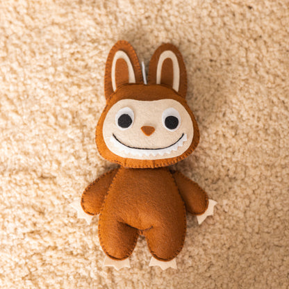 Junior Labubu Bunny Felt Plush Doll