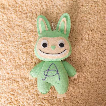 Junior Labubu Bunny Felt Plush Doll