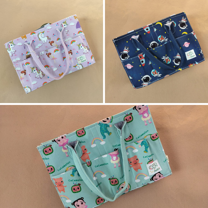 Junior Tidy Up Personalised  Diaper Caddy