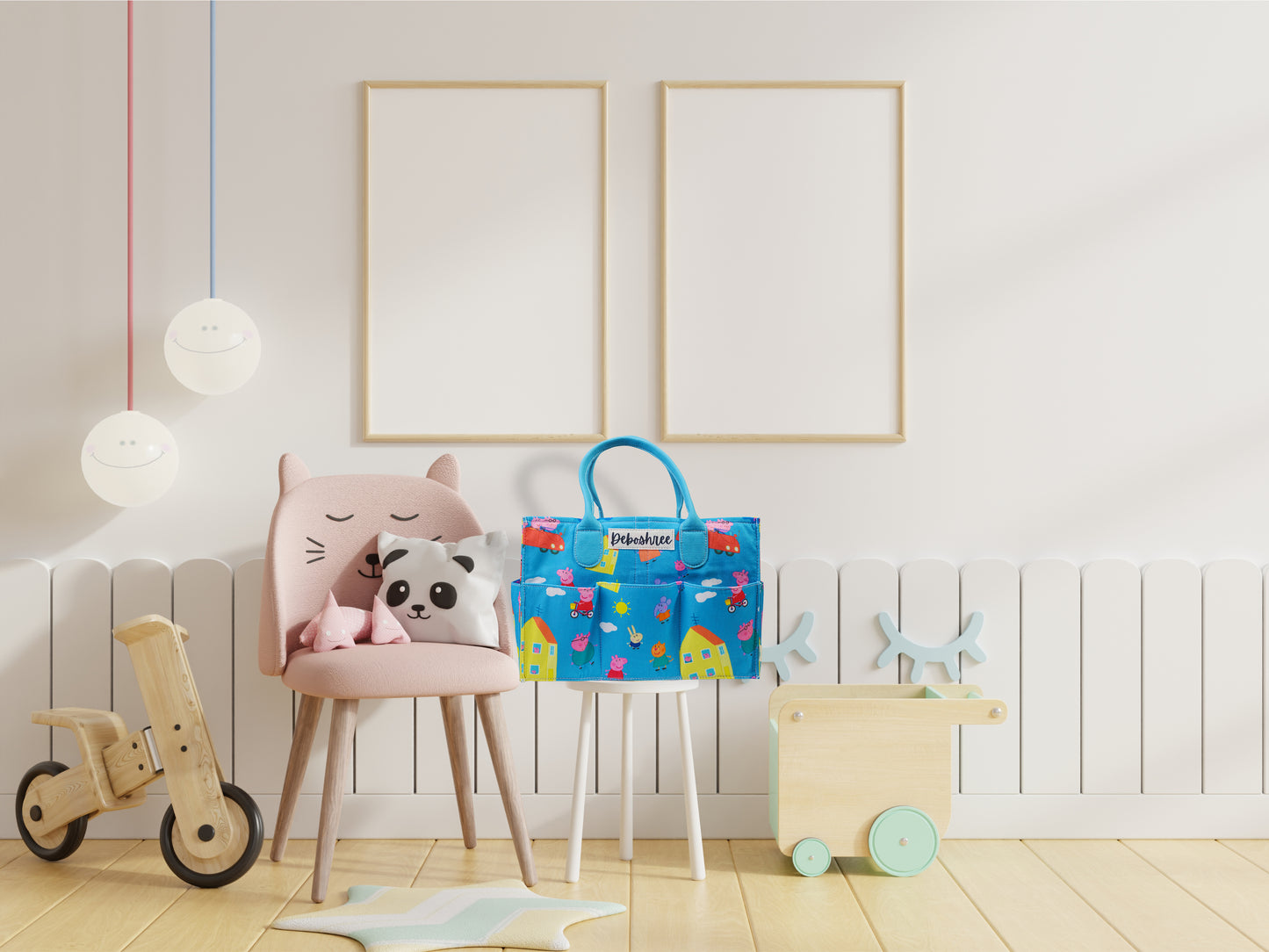 Junior Tidy Up Personalised  Diaper Caddy