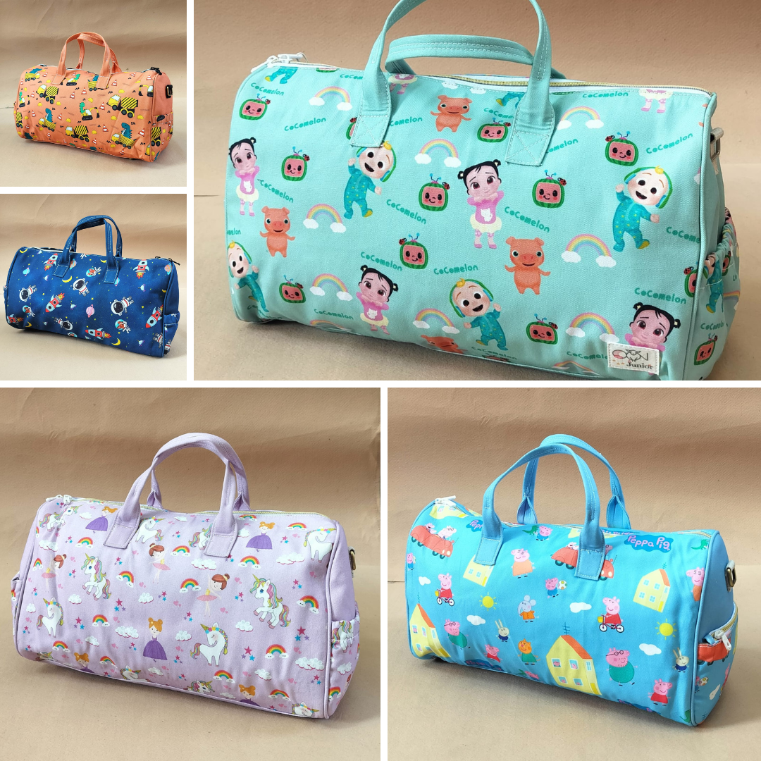 Junior Little Explorers Personalised Duffle Bag