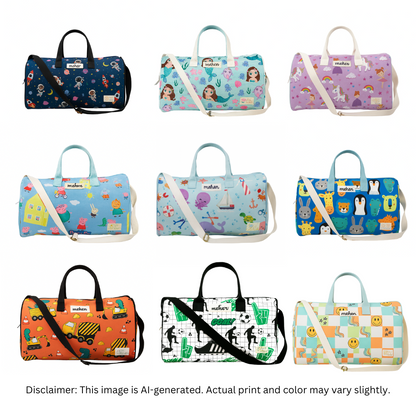 Junior Little Explorers Personalised Duffle Bag