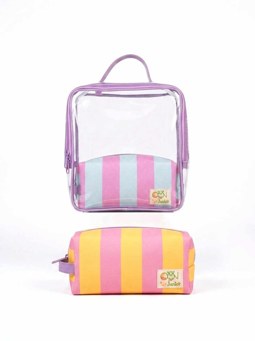 Timeless Stripes Personalized Multi-Purpose Kids Pouch