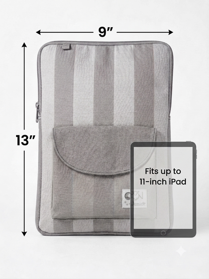 Adventure Stripes Personalised Kids iPad Sleeve
