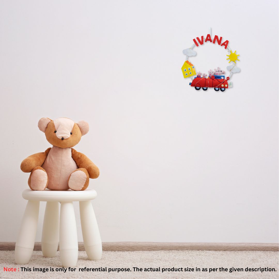 Junior Peppa Paradise Personalised Mini Hoop