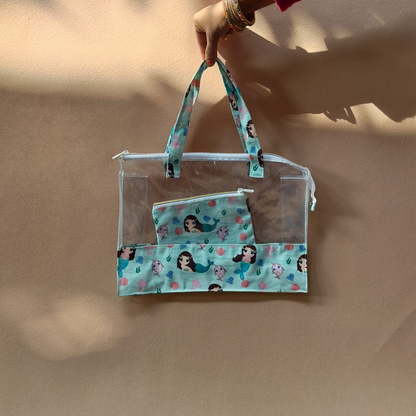 Junior Versatile Swim/Art Time Personalized Carry Tote