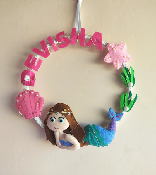 Junior Mystique Mermaid Magic Personalised Mini Hoop