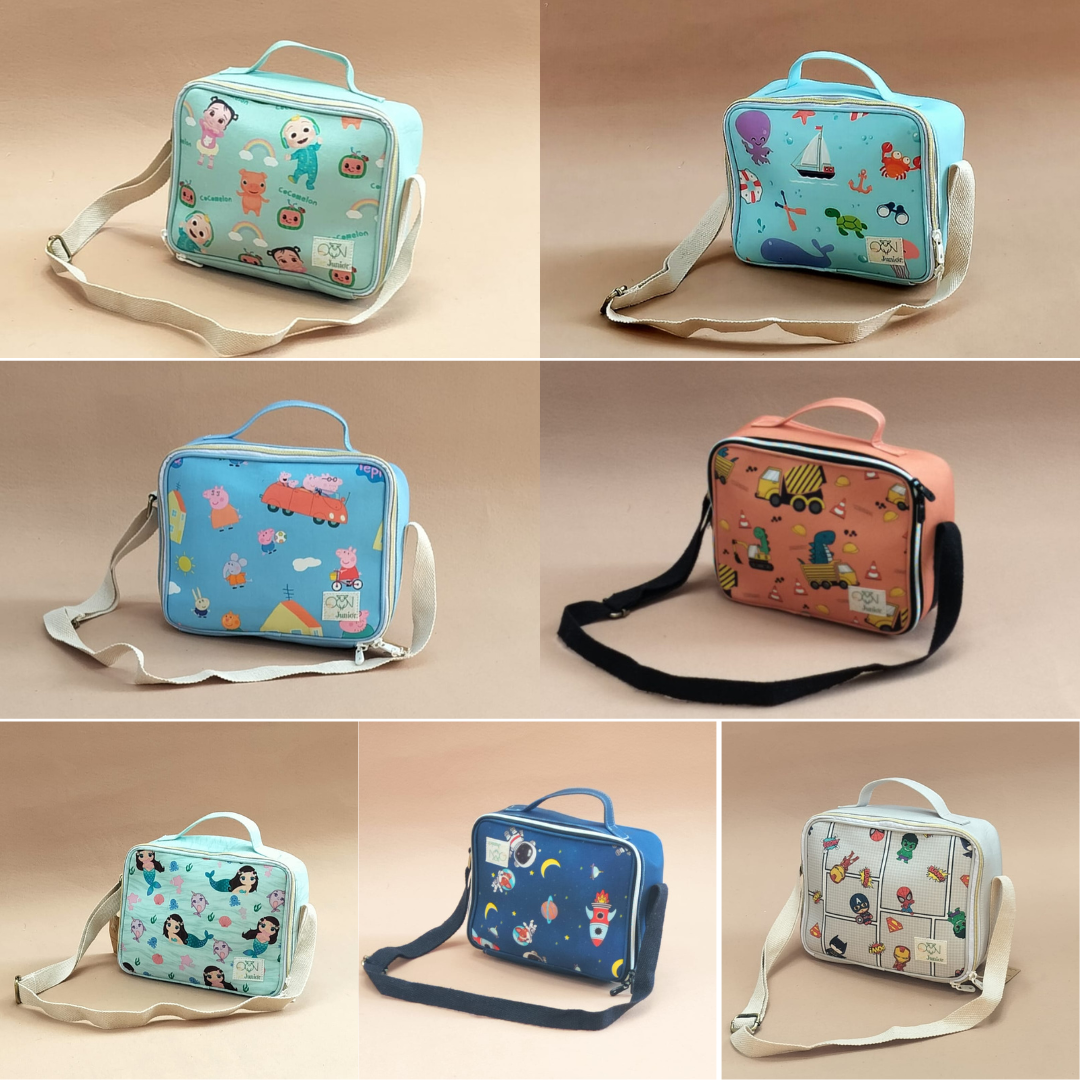 Junior Hot Meal Personalized Tiffin Bag/Sling