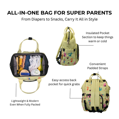 Junior Toddler Personalised Diaper Bag