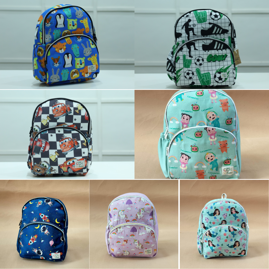 Junior Way to School Personalised Backpack