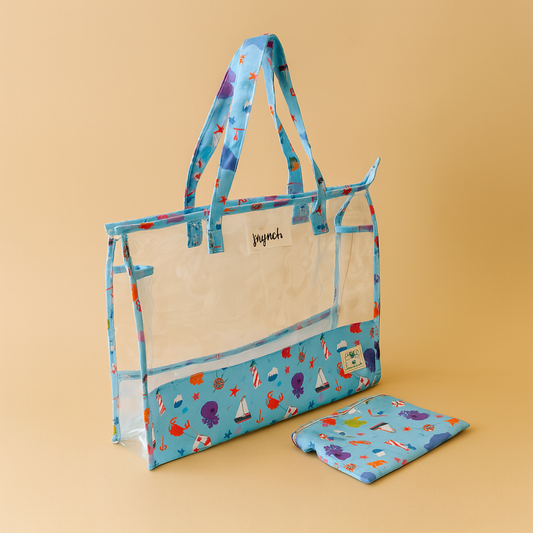 Junior Versatile Swim/Art Time Personalized Carry Tote