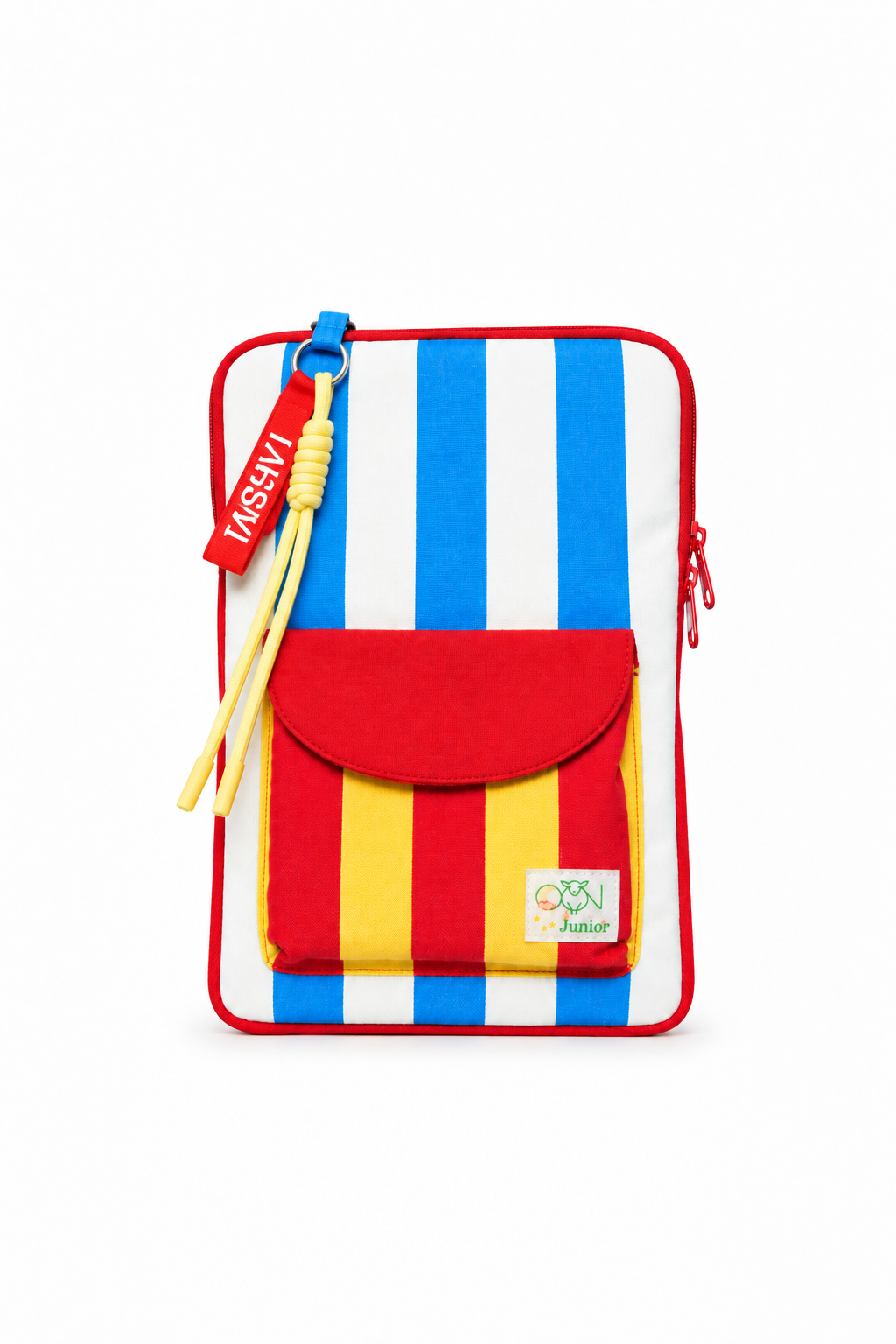 Colour Pop Stripes Personalised Kids iPad Sleeve