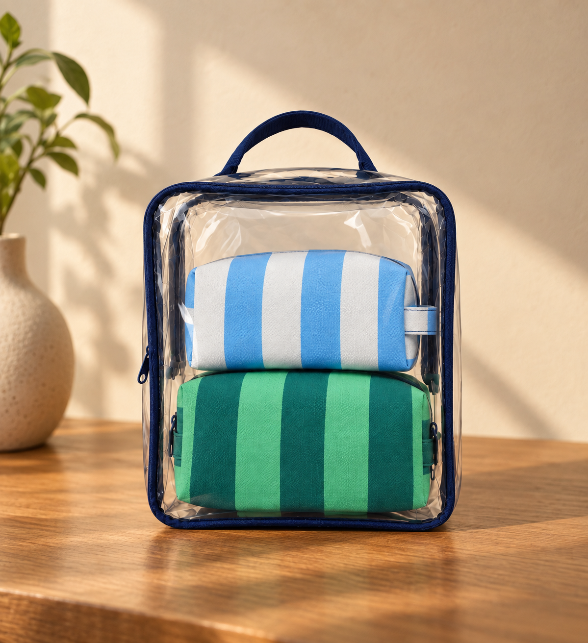 Adventure Stripes Personalized Multi-Purpose Kids Pouch