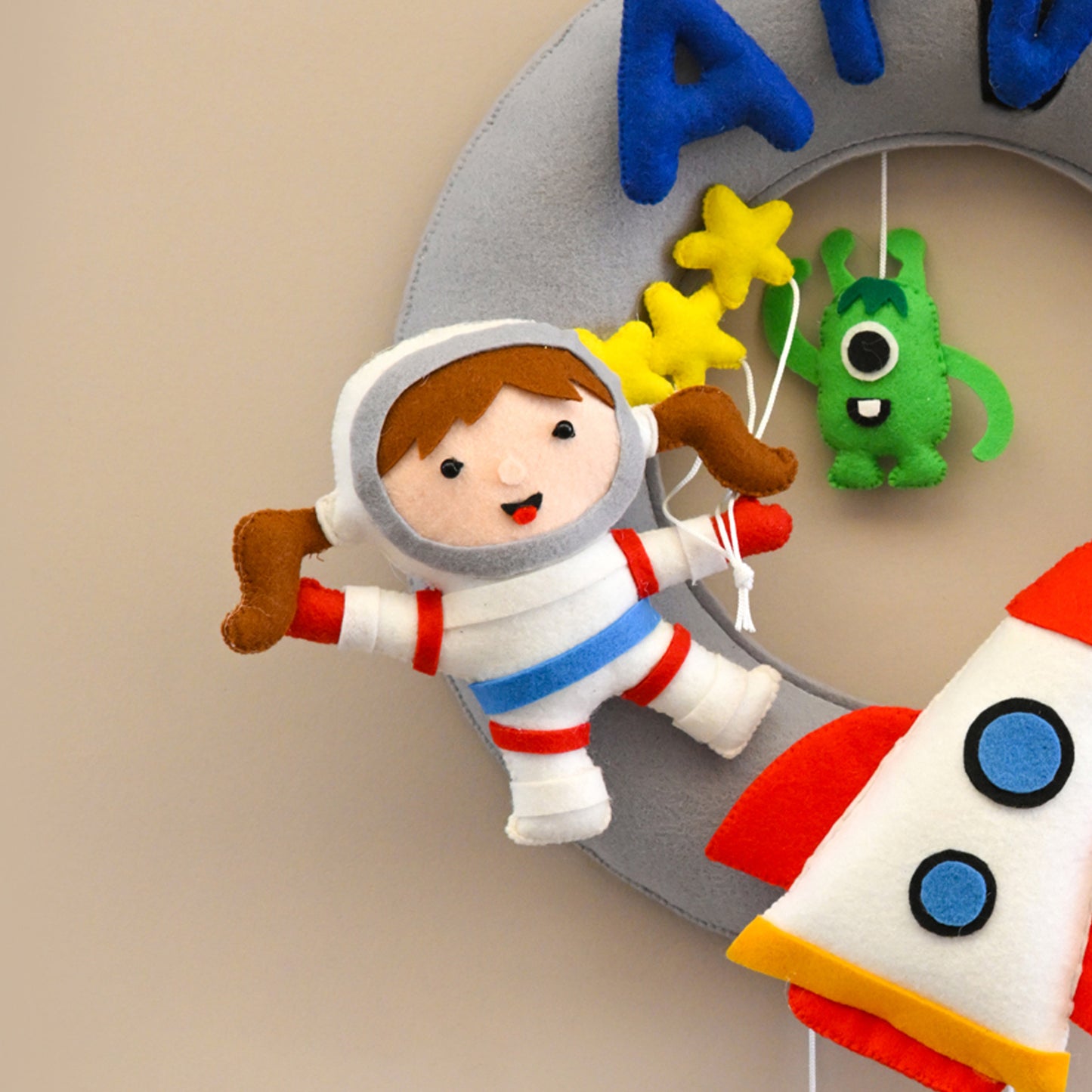 Junior Astronaut Adventure Personalized Wall Decor