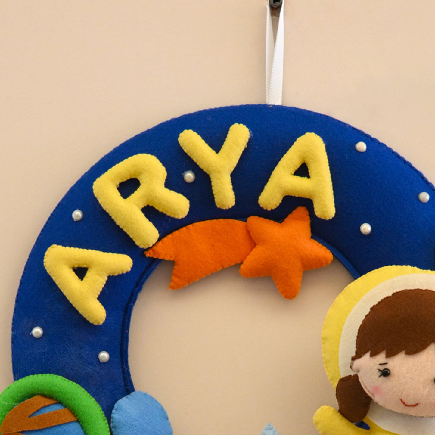 Junior Star Voyager Custom Name Decor for Kids