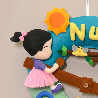 Junior Handmade Siblings Wall Decor