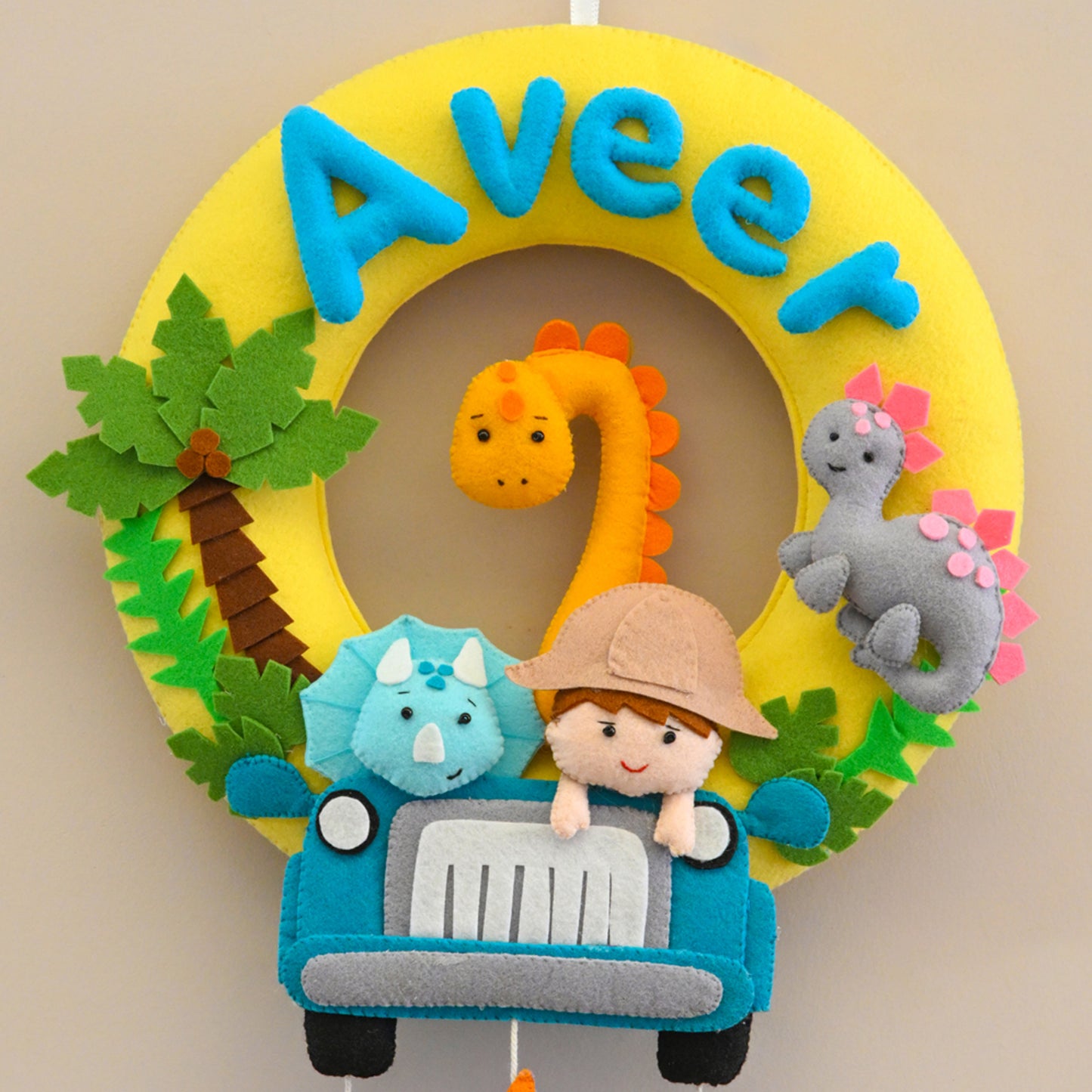 Junior Dino World Safari Name Ring