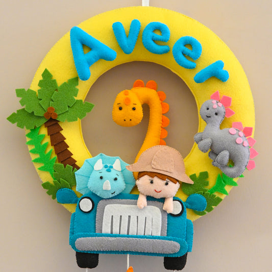 Junior Dino World Safari Name Ring