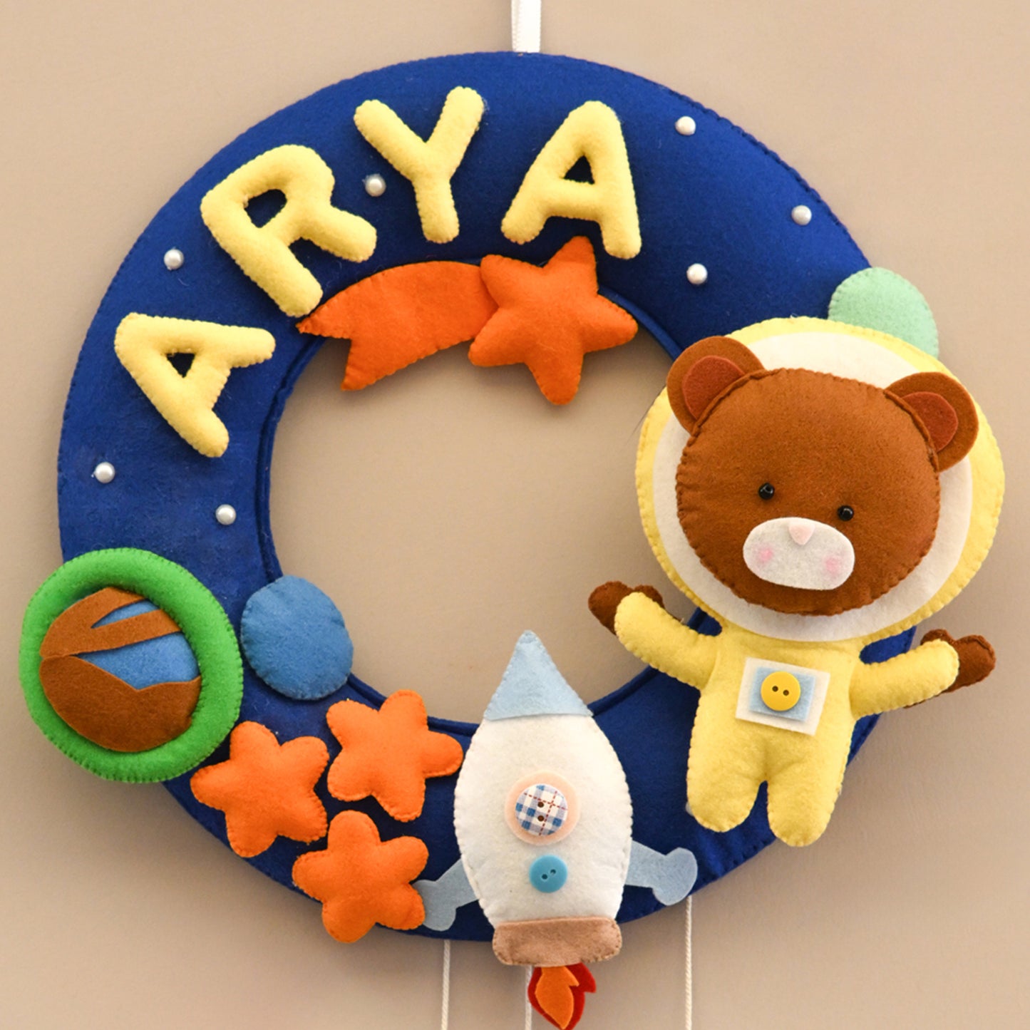 Junior Star Voyager Custom Name Decor for Kids