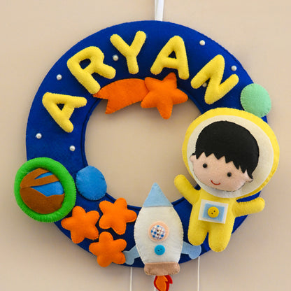 Junior Star Voyager Custom Name Decor for Kids