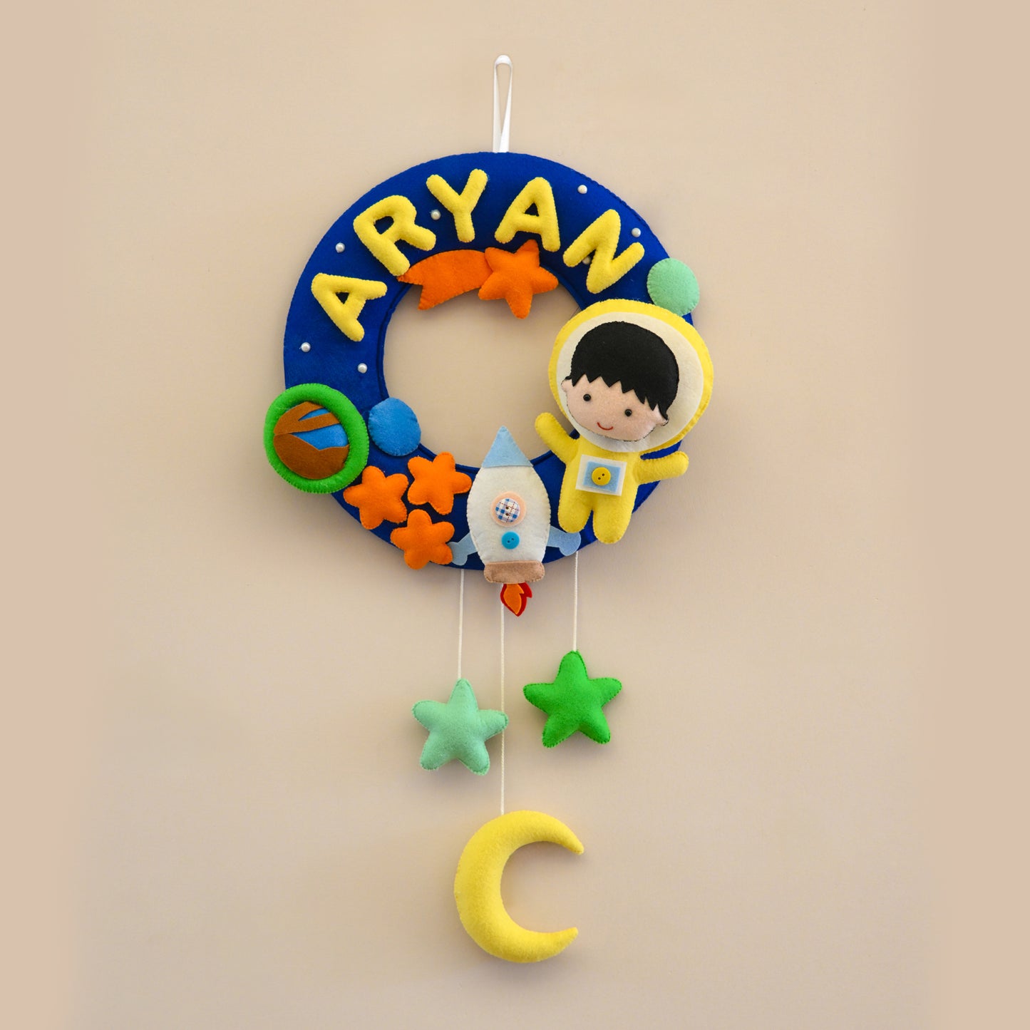 Junior Star Voyager Custom Name Decor for Kids