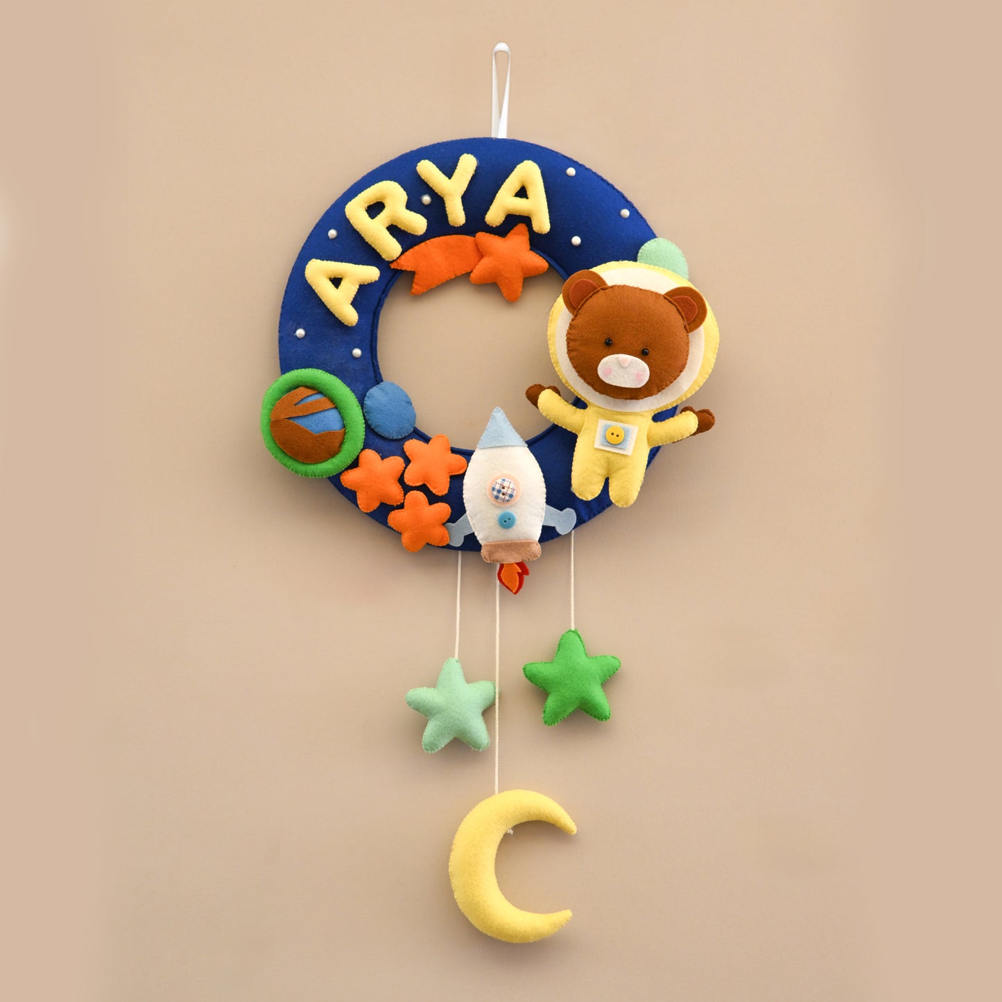 Junior Star Voyager Custom Name Decor for Kids