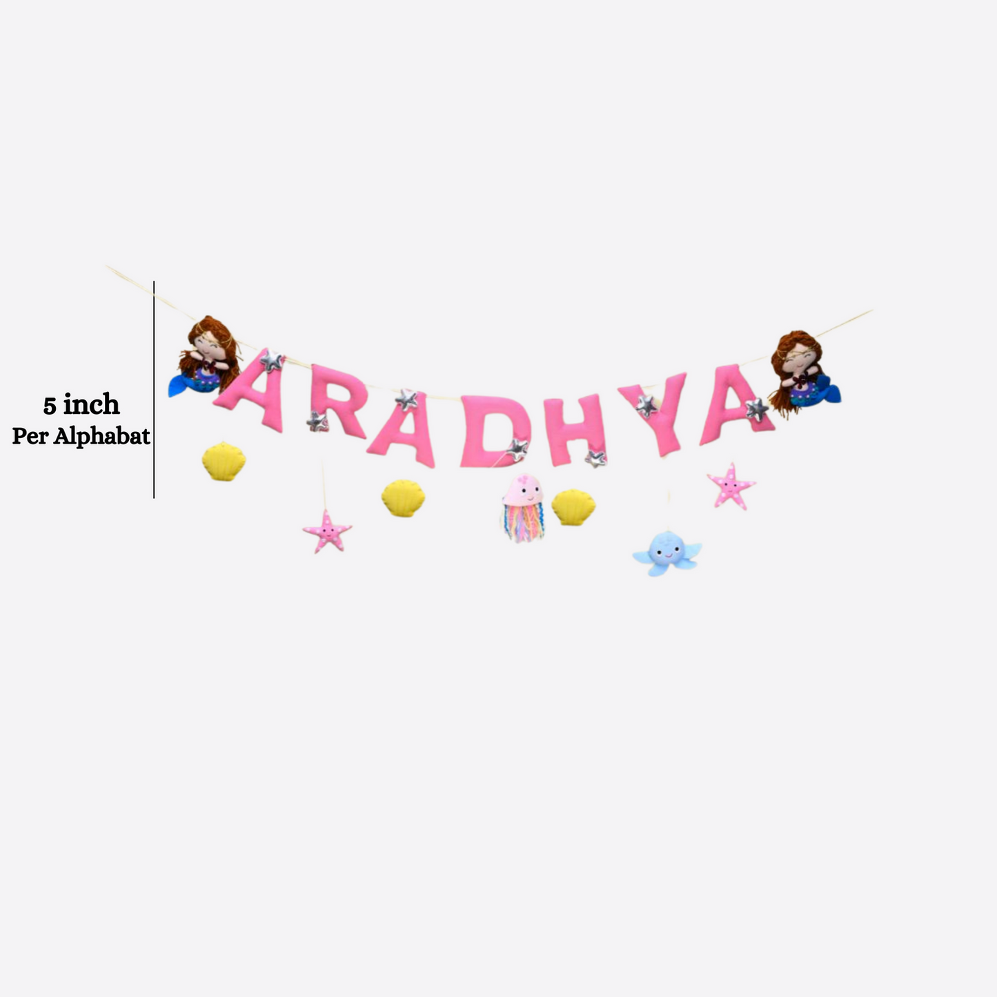 Junior Mystique Mermaid Magic Personalised Name Bunting