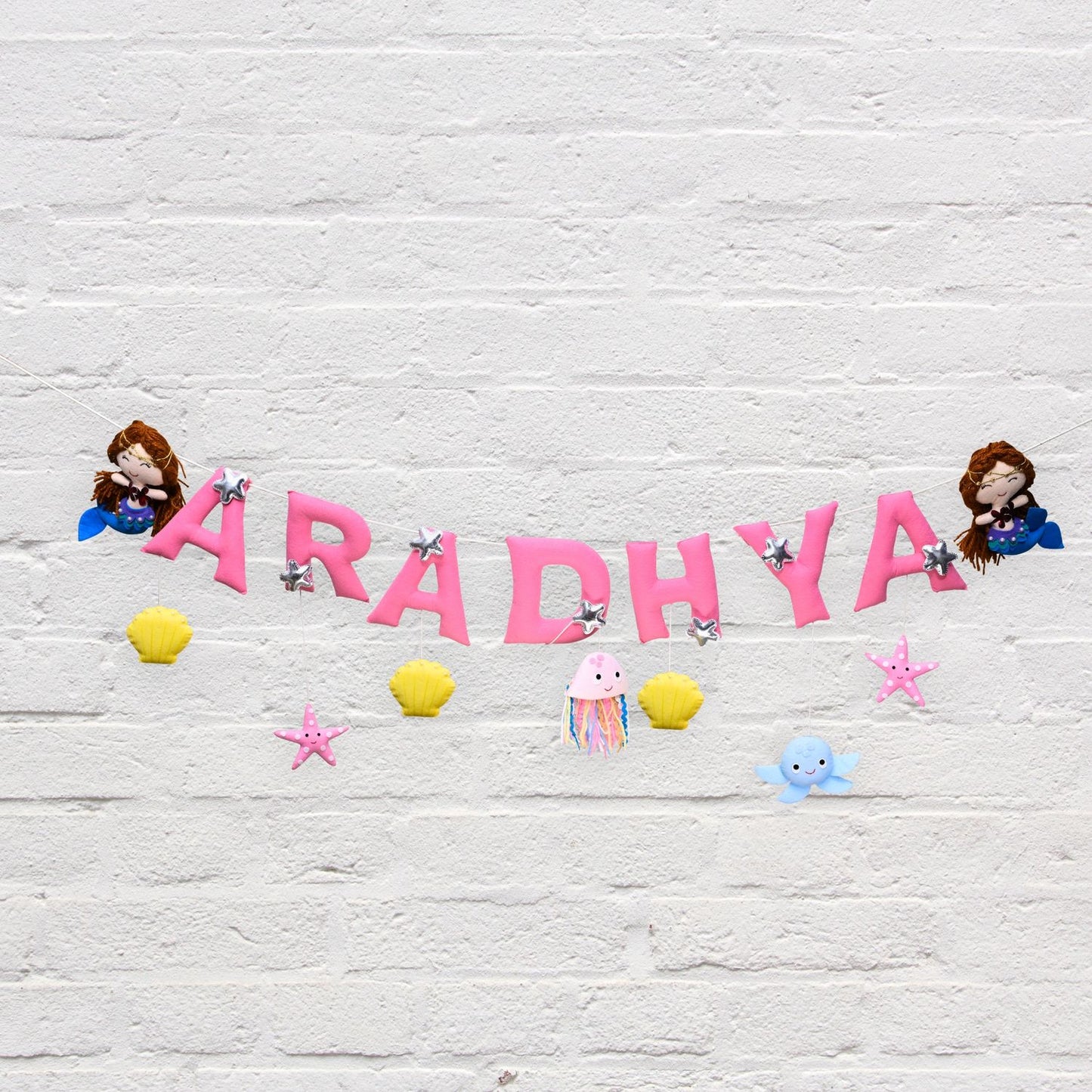 Junior Mystique Mermaid Magic Personalised Name Bunting