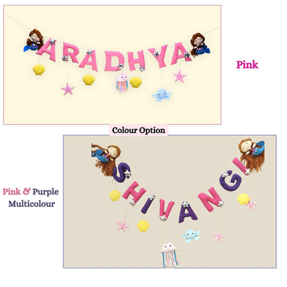 Junior Mystique Mermaid Magic Personalised Name Bunting