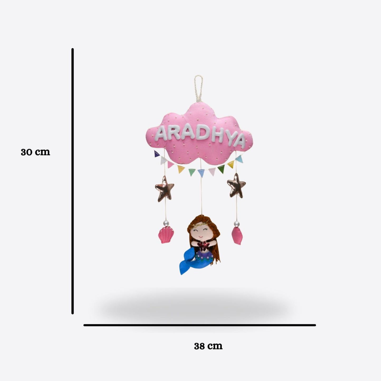 Junior Mystique Mermaid Magic Personalised Cloud Hanging