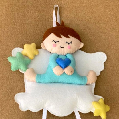 Junior Custom Personalized Baby Name Cloud Wall Hanging