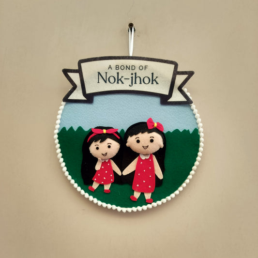 Piggyback Love Nok-Jhok Hanging for Sisters