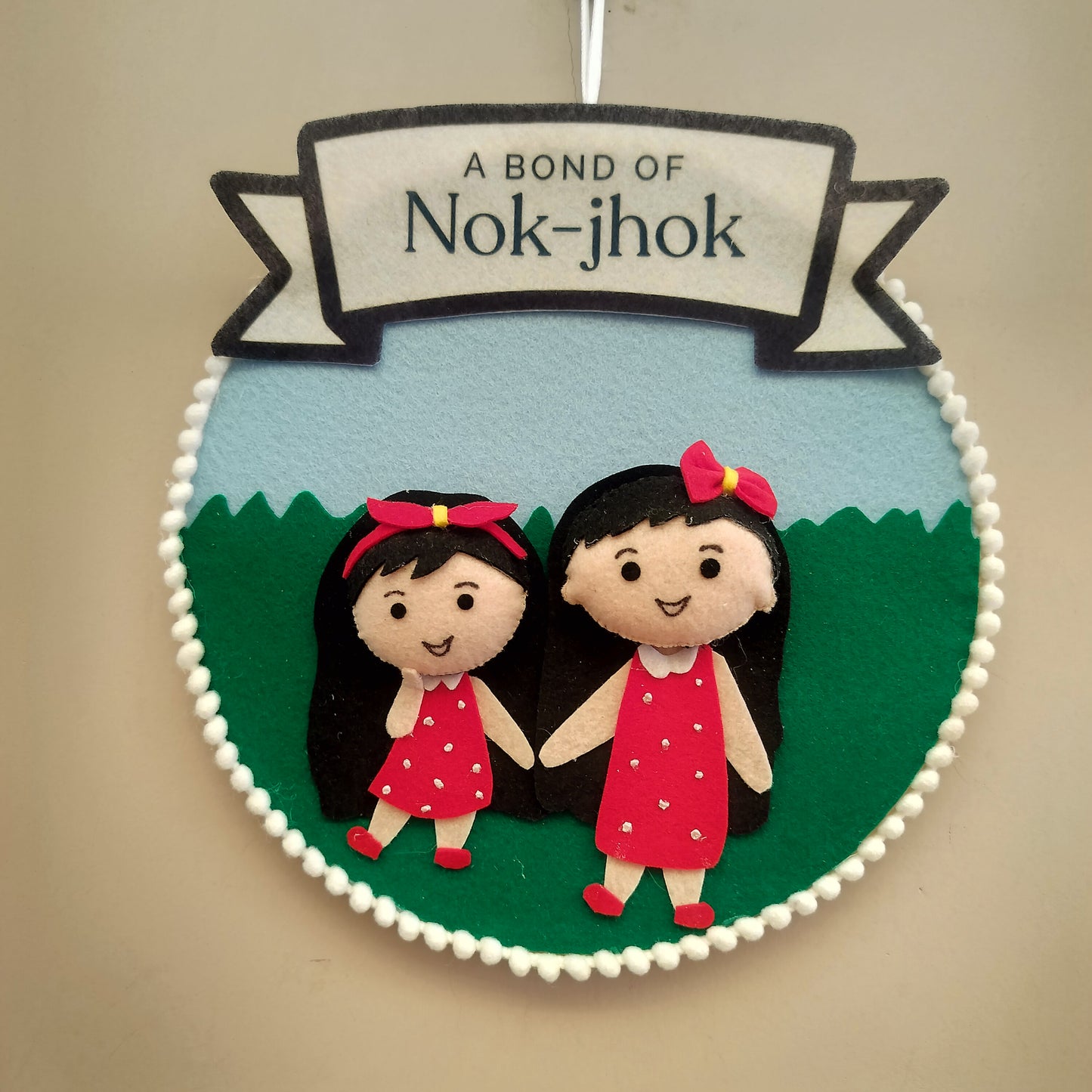 Piggyback Love Nok-Jhok Hanging for Sisters