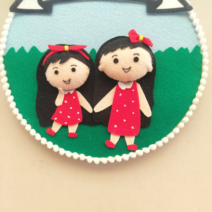 Piggyback Love Nok-Jhok Hanging for Sisters