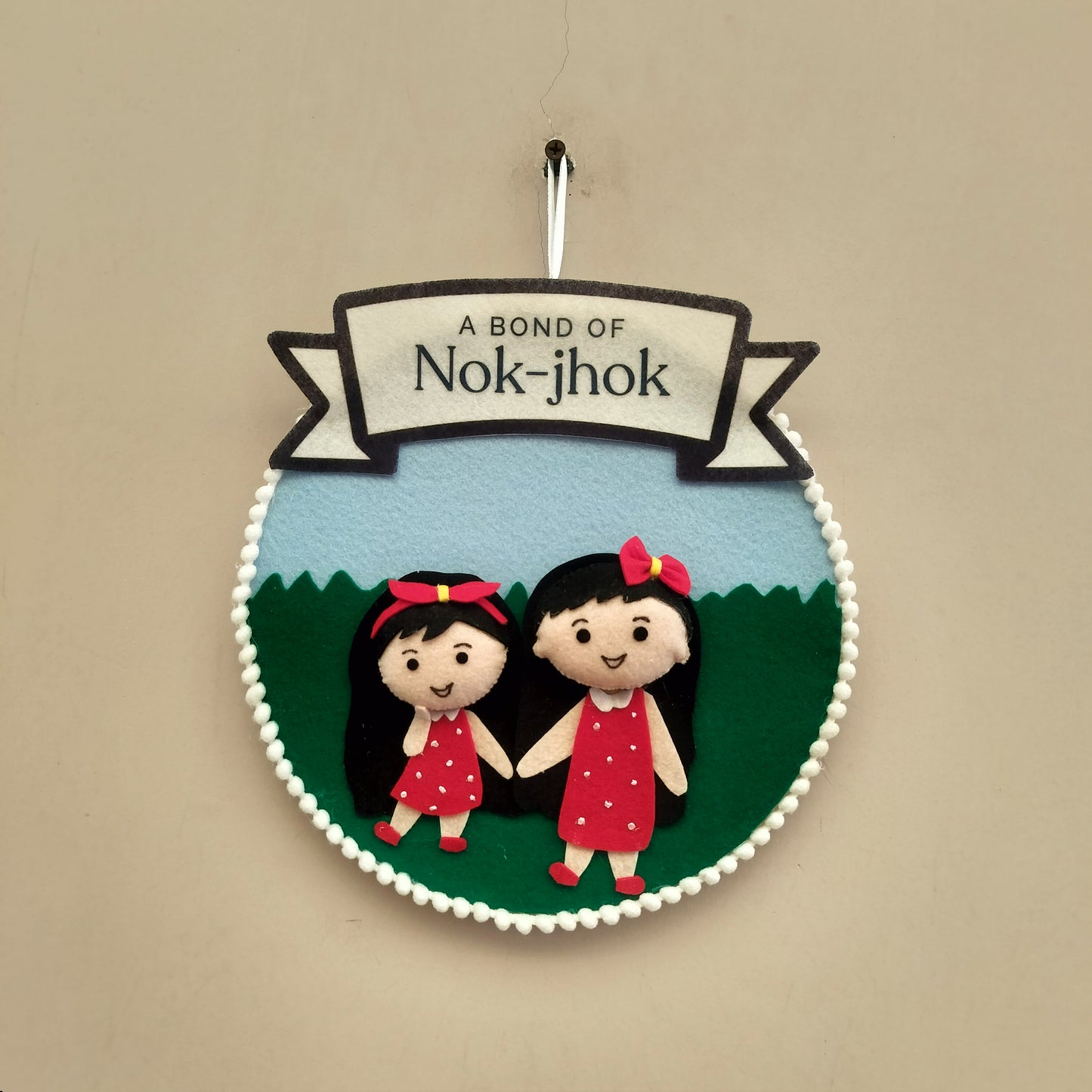 Piggyback Love Nok-Jhok Hanging for Sisters