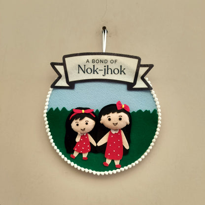Piggyback Love Nok-Jhok Hanging for Sisters