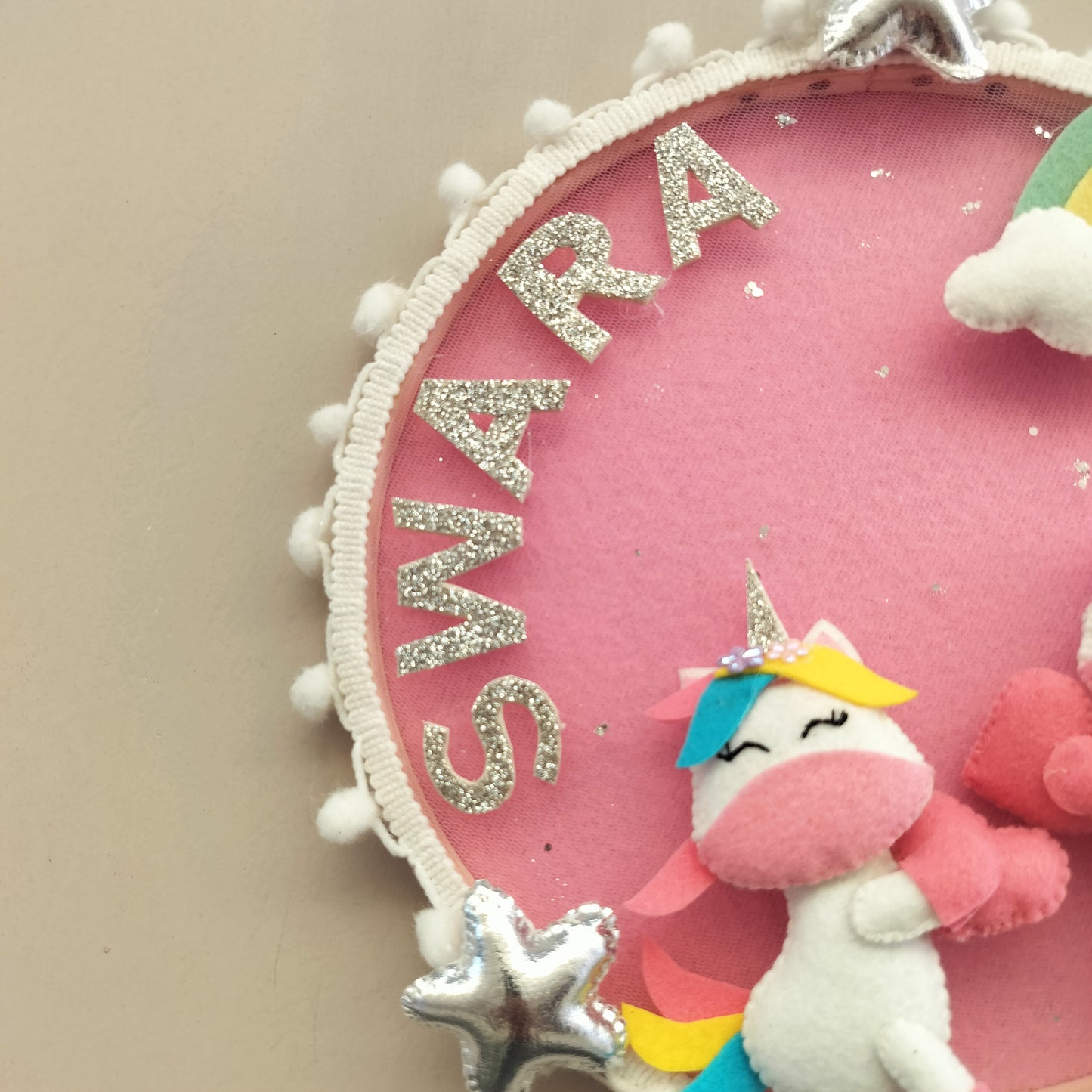 Unicorn Dreams Name Plate