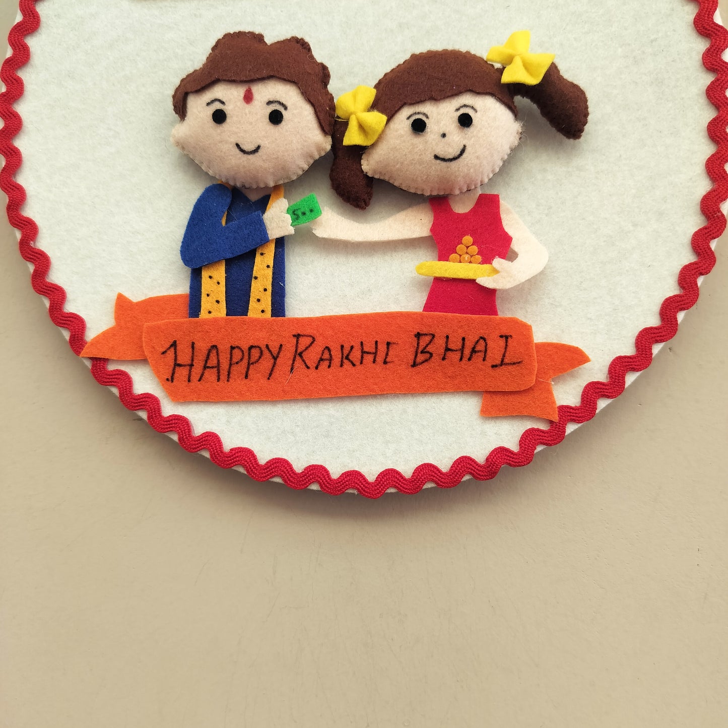 Happy Bhai Nok-Jhok Wall Hanging