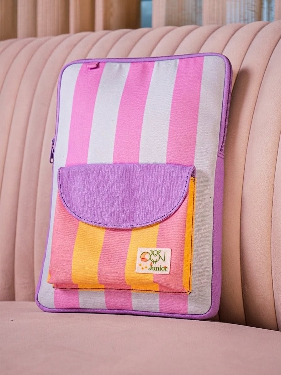 Timeless Stripes Personalized Kids iPad Sleeve