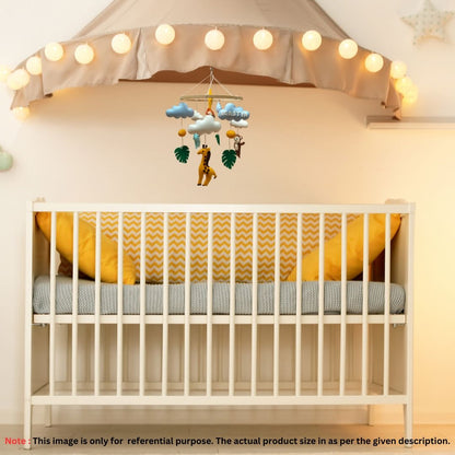 Junior Baby Safari Animals Cot Mobile